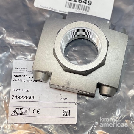 Honeywell FLV 232 1-1/4in NPT Flange Size 2 KS74922649