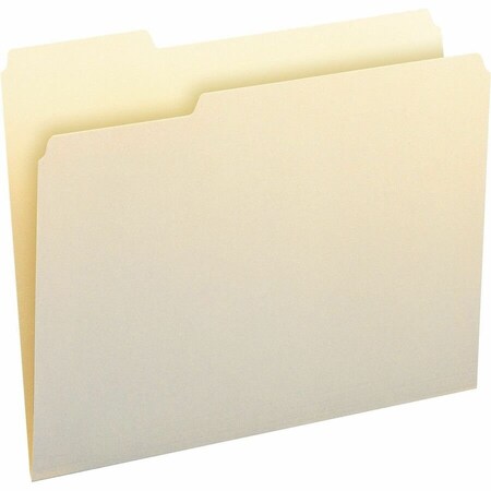 Smead 13 Tab Cut Letter Recycled Top Tab File Folder, Manila, 500PK SMD10331CT