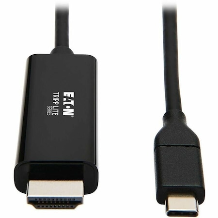 Tripp Lite USB C to HDMI Adapter Cable USB 3.1 Gen 1 4K M/M USB-C Black 9ft U444-009-H4K6BE