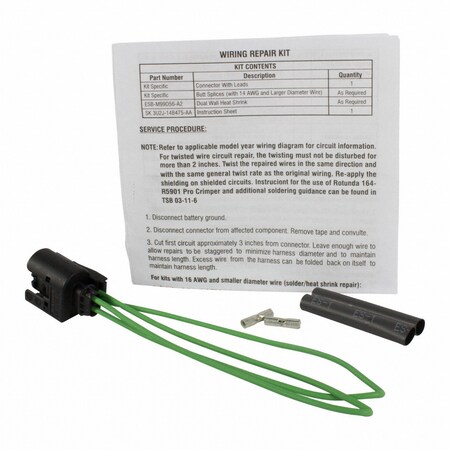Motorcraft Alternator Connector, WPT1331