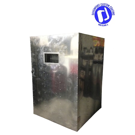 Davenport Custom Coatings 4X4X8 ELECTRIC BATCH POWDER COATING OVEN 448EBO
