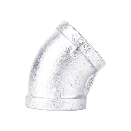 Stz Industries 3/4 in. FIP each X 3/4 in. D FIP Galvanized Malleable Iron 45 Degree Elbow 311UPE45-34