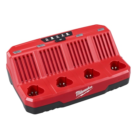 Milwaukee Tool M12 Four Bay Sequential Charger 48-59-1204