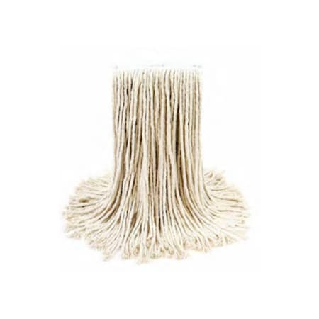 Bsl String 8-ply Cotton Cut-End Mop Head, Narrow Band 32 oz, PK6 3955-6