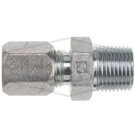 Dixon The Right Connection Flareless Bite Adapter, 1/2 x 3/4 in Nominal, Male Tube x Male NPTF End Style, FLC2404-08-12