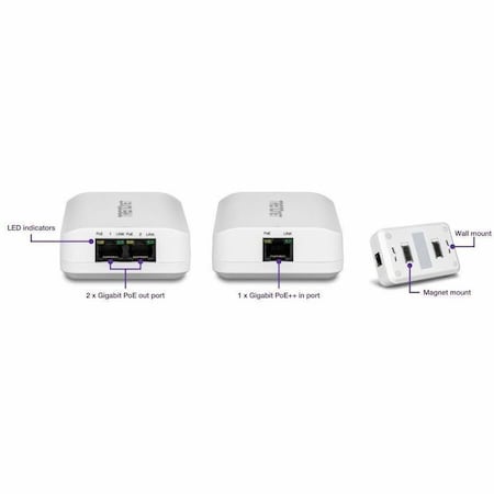 Trendnet 2-Port Gigabit PoE+ Extender TPE-BE200