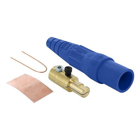 Leviton Single Pole Inline, 400 A, Male, Blue 16D23-UB