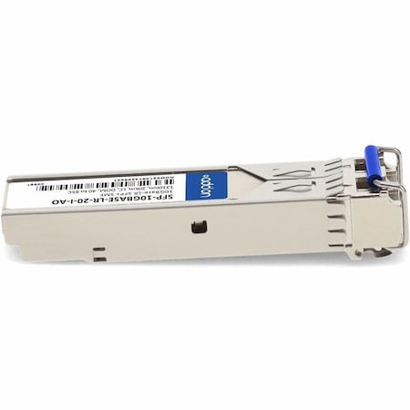 Add-On MSA AND TAA COMPLIANT 10GBASE-LR SFP+ TRANSCEIVER SMF, 1310NM, 20KM, DOM, SFP-10GBASE-LR-20-I-AO
