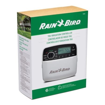 Rain Bird Programmable 6 Zone Indoor Sprinkler Timer TRU6I