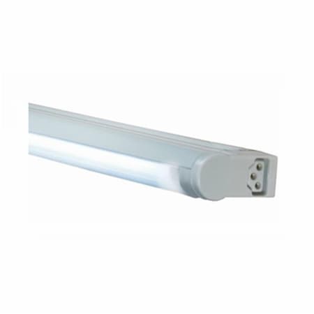 Jesco 24W T5 Sleek Plus-Fluorescent Undercabinet Fixture, 4100K - Silver SG5AHO-24/41-SV