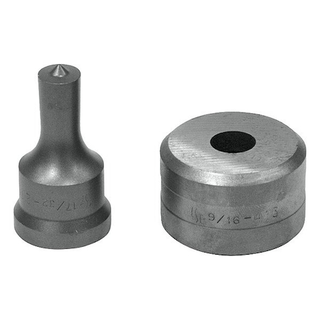 Edwards Round Punch & Die Set ED9-PD17/32