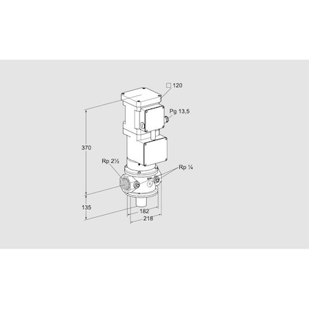 Honeywell Kromschroder VLV, MTR, GAS, VK 65R10W6A93DF KS85311126