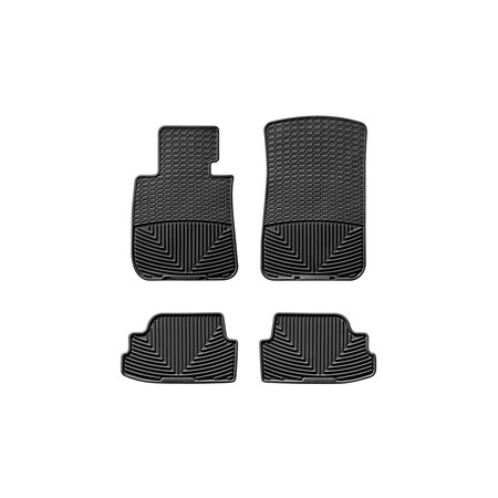 Weathertech Black, Front and Rear All Weather Floor Mats W61-W155
