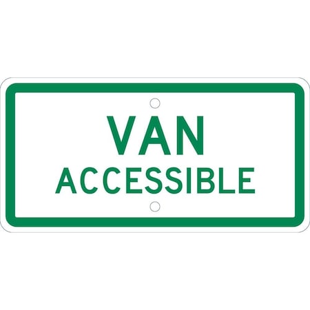 Nmc Van Accessible Ada Plaque, TMAS11H TMAS11H
