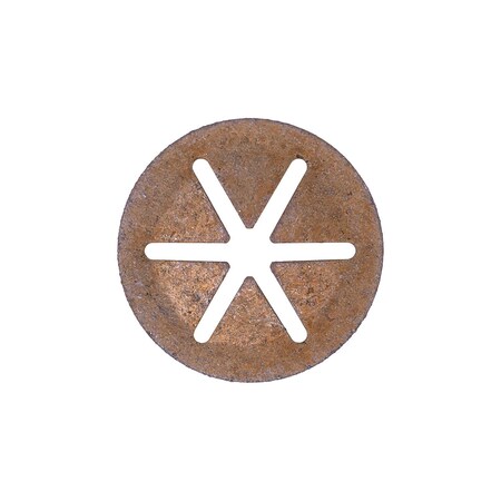 Auveco Chrysler Push-On Retainer For 5mm Stud 24mm O.D, 50PK 24584