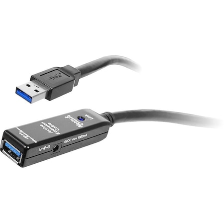 Siig SIIG USB 3.0 Active Repeater Cable - 20M - Black JU-CB0811-S1