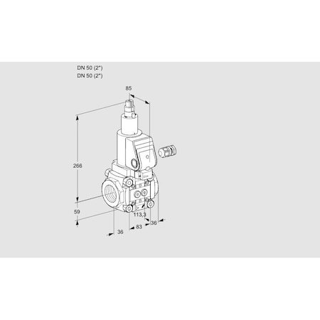 Honeywell Kromschroder VAS350R/LKGR KS88007535