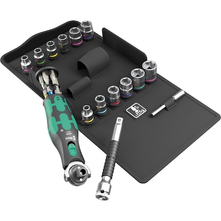 Wera 8009 Zyklop Pocket Set 4, 27 pieces 5004285001