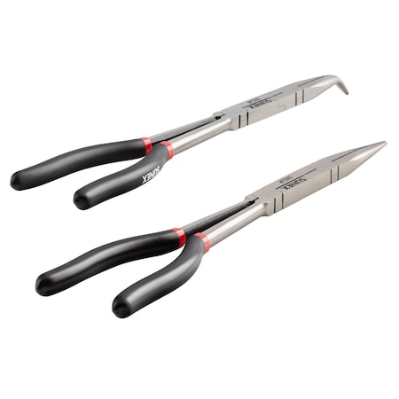 Sunex 2 Piece Dual-Joint Extended Reach Pliers Set SXCJPS