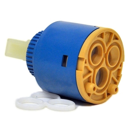 Danco Faucet Cartridge, Plastic, 2-11/32 in L 89902