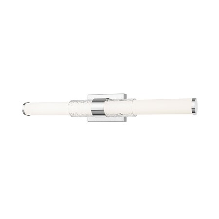 Z-Lite Egon 1-Light Vanity, 32 in W, Chrome 1015-32W-CH-LED