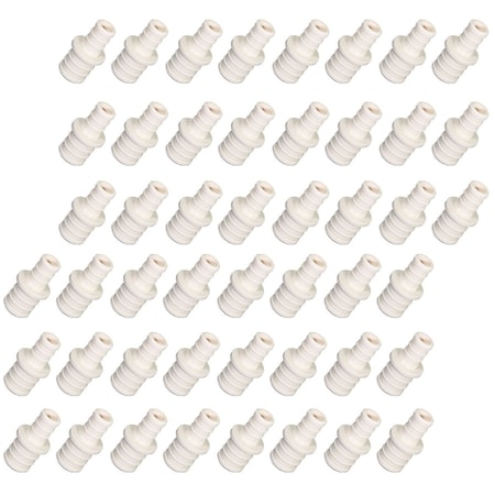 Everflow 3/4'' x 1/2'' PEX Barb Straight Coupling Pipe Fitting; Plastic Poly Alloy PK PPRC3412-50