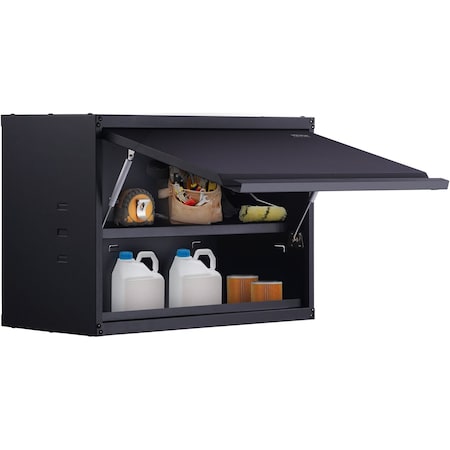 Vevor Wall-Mounted Steel Storage Cabinet with Adjustable Shelves 120lb Capacity WC30
