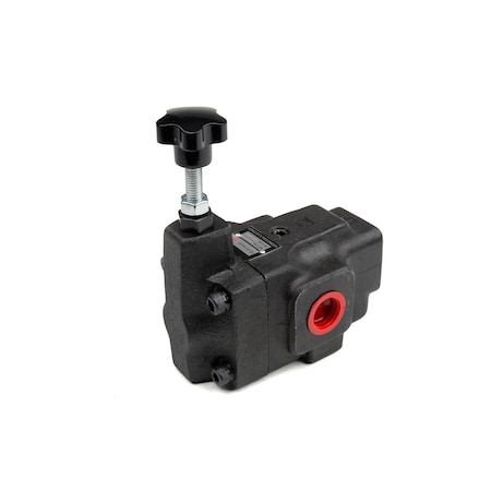 Fluidyne Balanced Piston Relief Valves: 1500-3000 PSI Adj.Relief, 120 US GPM, SAE 20 Port Size CS10-C