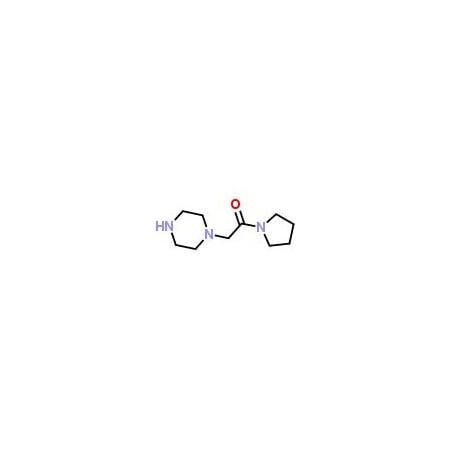 Ak Scientific 1-(Pyrrolidinecarbonylmethyl)piperazine (10g), CAS 39890-45-4 B722-10g