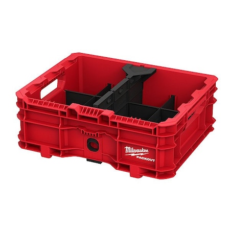 Milwaukee Tool PACKOUT(TM) Low-Profile Crate 48-22-8438