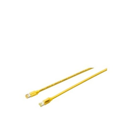 Siemens Industrial Ethernet TP Cord RJ45/RJ45, CAT 6A, TP cable 4x2 yellow 6XV1870-4GE50
