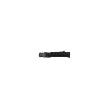 Richelieu Paracord 550 Nylon Bracelet, Black 644301