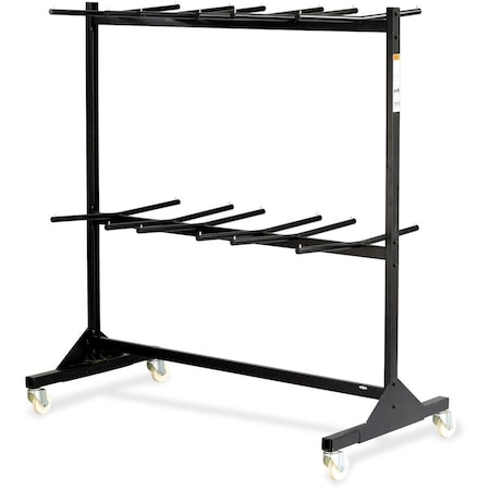 Safco Two-Tier Chair Cart 4199BL