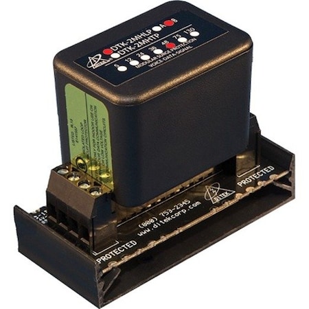 Ditek 2 PAIR 48V HYBRID, MOD PLUG W/BASE, DTK-2MHLP48BWB