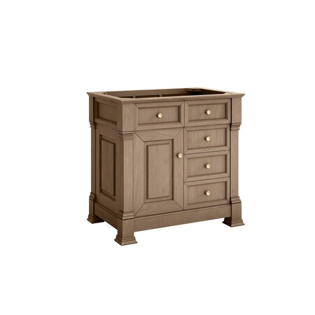 James Martin Vanities Brookfield 36 in. Single Vanity, Pecan 547-V36-PCN