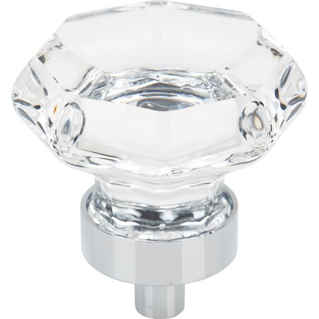 Designperfect 1-5/16 Diameter Round Cabinet Knob, Polished Chrome, 25PK DPA25G23KPC