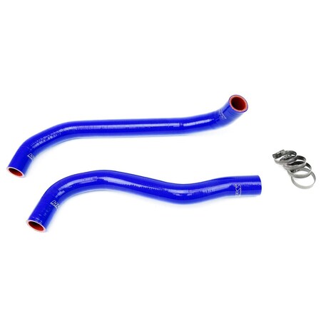 Hps Performance High Temp Reinforced Silicone Radiator Coolant Hose Kit, Blue, 57-1383-BLUE
