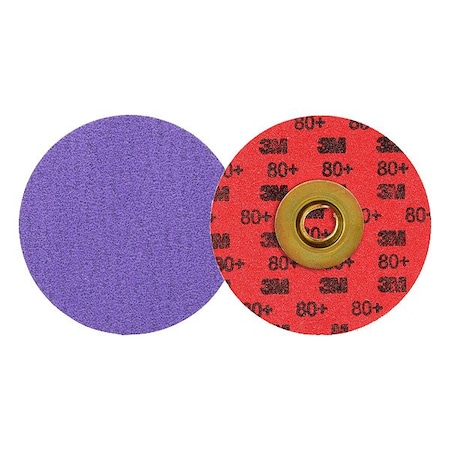 3M Cubitron Quick-Change Disc, Ceramic, 3 in Dia., PK50 7100331751