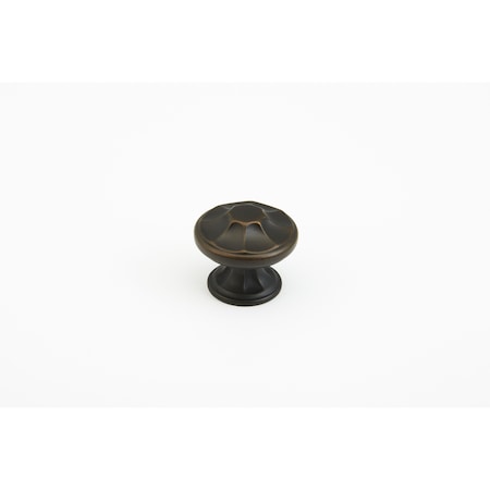 Schaub 1-3/8in Empire Cabinet Knob Ancient Bronze Finish 876-ABZ