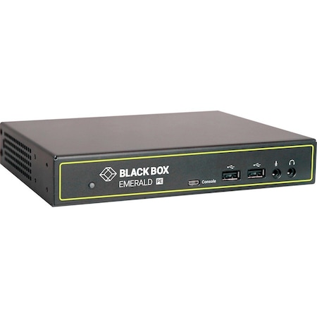 Black Box BLACK BOX KVM EXTENDER RECEIVER WITH VIRTUAL MACHINE ACCESS - DUAL-MONITOR, POE, DVI-D, V- EMD2002PE-R-P