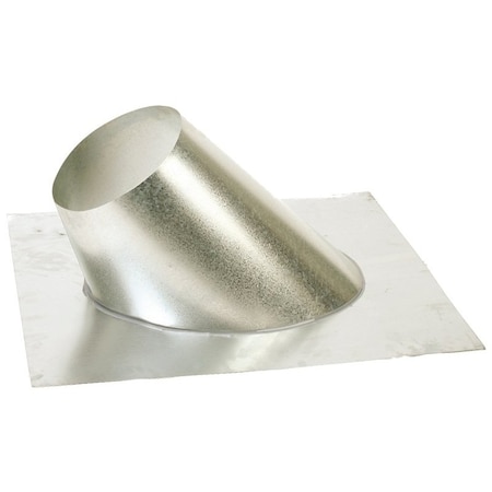 Fmi Roof Flashing, 8 in Pipe, Steel V12F-8DM
