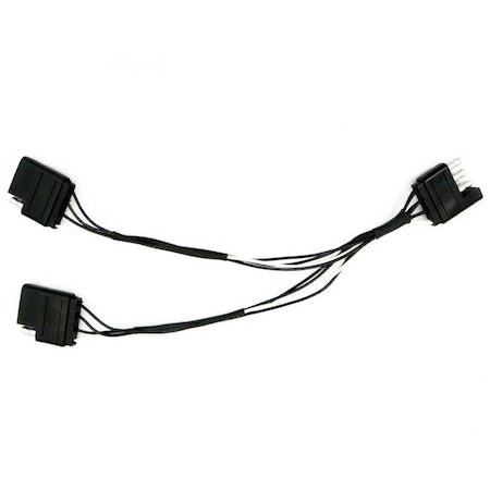 Putco Light Accessories, Vehicle Side; Y Harness - 4 Pin Connectors; Connects LED Tailgate Light Bar and 90009-Y