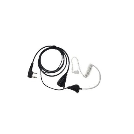 Tesunho Clear Tube Headset w/PTT, Acoustic TA-EJ-E-Z-M1