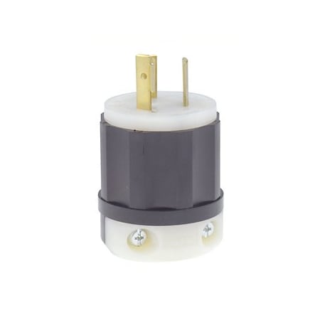 Leviton Industrial Grade Plug 15 Amp, 250 Volt 4570-PLC