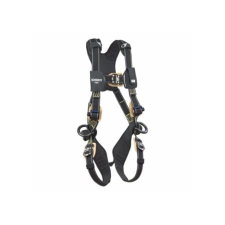 Dbi-Sala ExoFit NEX Arc Flash Harness w/PVC Coated Aluminum D-Rings, Back&Side D-Rings, XL 098-1103073