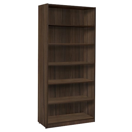 Regency Legacy 71 in. High Bookcase- Neo Walnut LBC7132NW