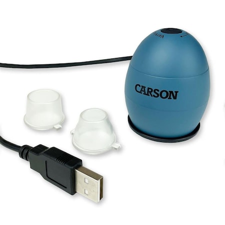 Marson Carson USB Digital Computer Microscope with 81x Effective Magnification, Surf Blue MM-500