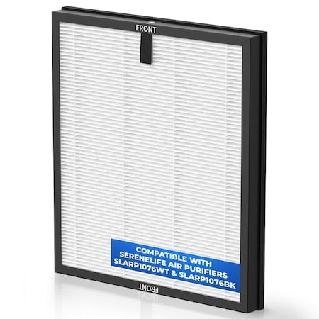 Serenelife Air Purifier Replacement Filter, Multi-Layer Filtration System Compatible for SLARP1076WT and ACCSLARPFLTR