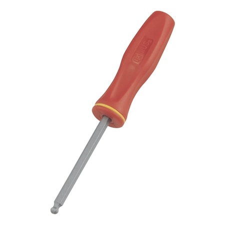 Genius Tools 4mm Wobble Hex Screwdriver 145mmL 592+4634