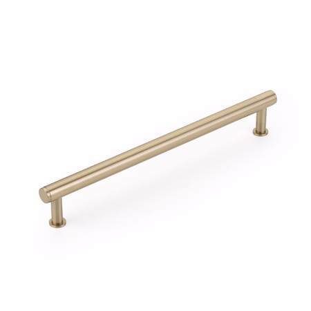 Schaub 12in Center to Center Pub House Appliance Pull Signature Satin Brass Finish 5112A-SSB